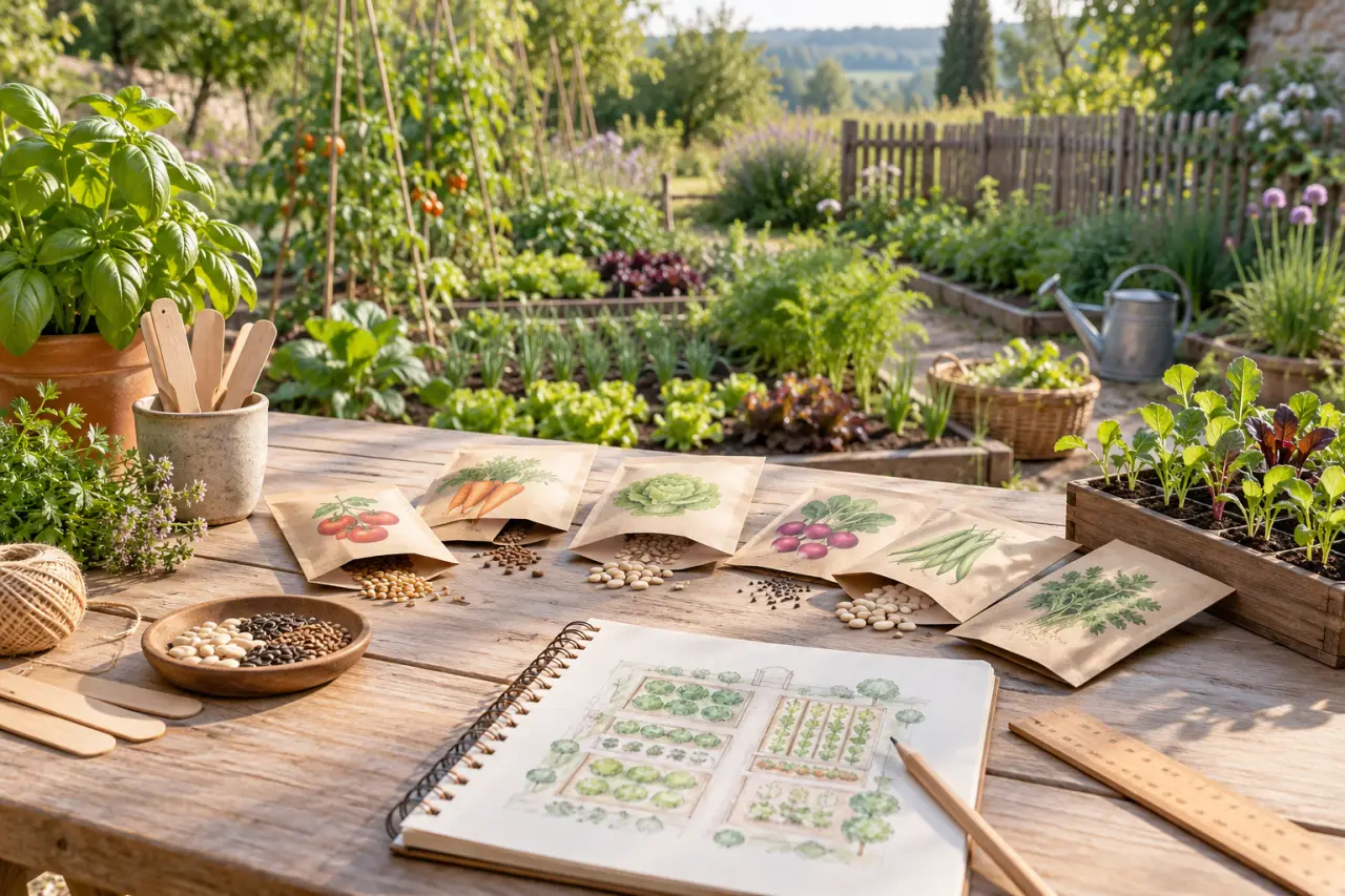 Graines potagères : choisir ses sachets sans semer plus que son jardin ne peut accueillir
