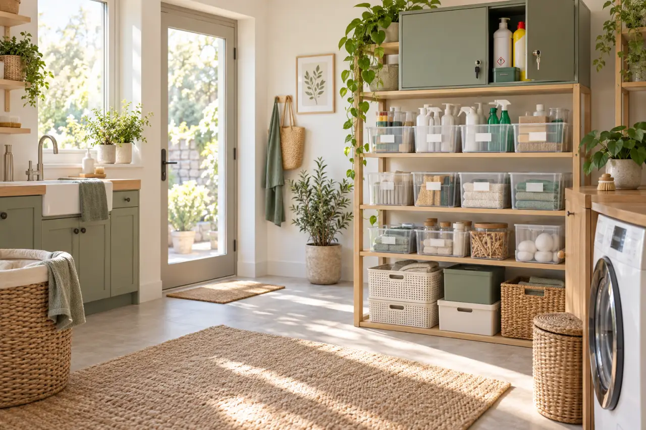 Ranger ses produits ménagers : gagner de la place sans compromettre la sécurité