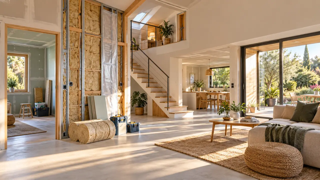 Isolation intérieure d’une maison de 150 m² : trois budgets selon les surfaces traitées